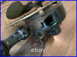 RARE EMERSON PANCAKE FAN 12 No. 12666 6BB/BC OSCILLATOR with ORNATE BASE TESTED