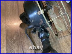RARE EMERSON PANCAKE FAN 12 No. 12666 6BB/BC OSCILLATOR with ORNATE BASE TESTED