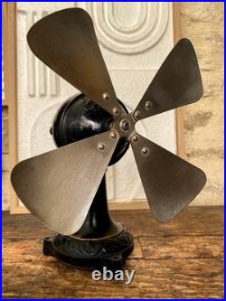 RARE Marelli DECOR Antique Electric Fan Ornate Decorated Body Fan