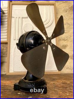 RARE Marelli DECOR Antique Electric Fan Ornate Decorated Body Fan