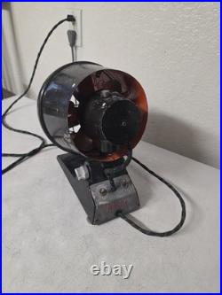 RARE ORIGINAL VINTAGE WITTIE ATOMIC SPACE AGE FAN HEATER COMBO 1950's TESTED