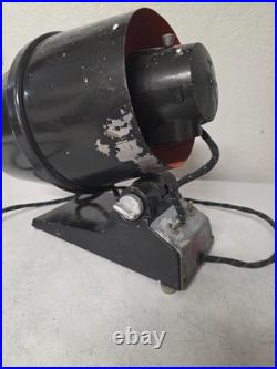 RARE ORIGINAL VINTAGE WITTIE ATOMIC SPACE AGE FAN HEATER COMBO 1950's TESTED