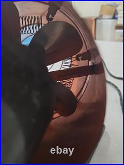 RARE ORIGINAL VINTAGE WITTIE ATOMIC SPACE AGE FAN HEATER COMBO 1950's TESTED