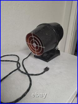 RARE ORIGINAL VINTAGE WITTIE ATOMIC SPACE AGE FAN HEATER COMBO 1950's TESTED