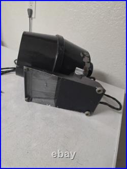 RARE ORIGINAL VINTAGE WITTIE ATOMIC SPACE AGE FAN HEATER COMBO 1950's TESTED