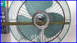 RARE Vintage MITSUBISHI Electric Fan Antique Showa Retro 3 Stages Japan Remote