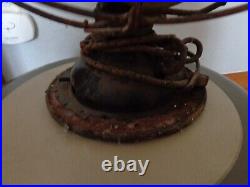 RARE! Vintage Robbins & Myers No. 2404 6-Brass Bladed AC Fan For Parts/Restore