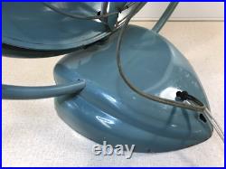 RARE! Vtg A. C. Gilbert A-3000 Green Oscillating Floor Table Fan Working RARE! Vtg A. C. Gilbert A-3000 Green Oscillating Floor Table Fan Working