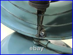 RARE! Vtg A. C. Gilbert A-3000 Green Oscillating Floor Table Fan Working RARE! Vtg A. C. Gilbert A-3000 Green Oscillating Floor Table Fan Working