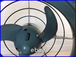 RARE! Vtg A. C. Gilbert A-3000 Green Oscillating Floor Table Fan Working RARE! Vtg A. C. Gilbert A-3000 Green Oscillating Floor Table Fan Working
