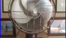 RARE, WORKS WELL! 1934-1936 Emerson silver swan antique vintage electric fan