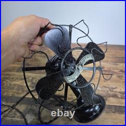 RARE Westinghouse 98926 B Whirlwind Fan Black S-Cage Antique 1910s 8 WORKS