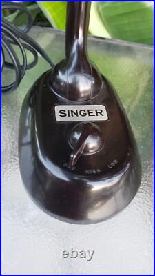 RESTORED Antique Vintage Electric Fan Singer Ribbonaire Working 1930s 1940s