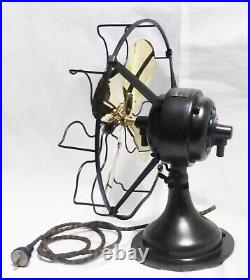 RESTORED World War I 1917 Westinghouse Electric Fan 4 Brass Blades BEAUTIFUL