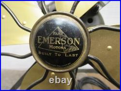 RESTORED c1930s EMERSON OSCILLATING DESK FAN MODEL 73648 RUNS STRONG RESTORED c1930s EMERSON OSCILLATING DESK FAN MODEL 73648 RUNS STRONG