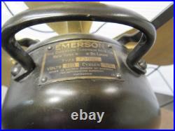 RESTORED c1930s EMERSON OSCILLATING DESK FAN MODEL 73648 RUNS STRONG RESTORED c1930s EMERSON OSCILLATING DESK FAN MODEL 73648 RUNS STRONG