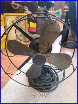 R&M Westinghouse Oscillating Table Fan Antique Parts Robbins & Myers 1b30