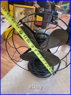 R&M Westinghouse Oscillating Table Fan Antique Parts Robbins & Myers 1b30