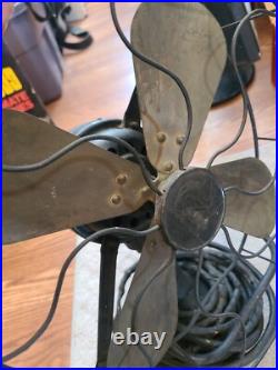 R&M Westinghouse Oscillating Table Fan Antique Parts Robbins & Myers 1b30