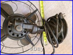 R&M Westinghouse Oscillating Table Fan Antique Parts Robbins & Myers 1b30
