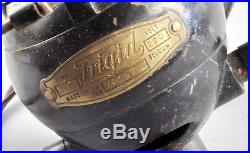 Rare 1920's or 1930's Frigid Vintage Electric Fan Ventilator. It works! Deco