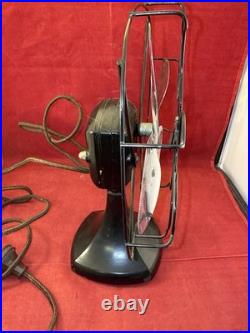 Rare Antique Electric 1900's LIONEL Oscillating Desk Fan 9 Cage PARTS/REPAIR