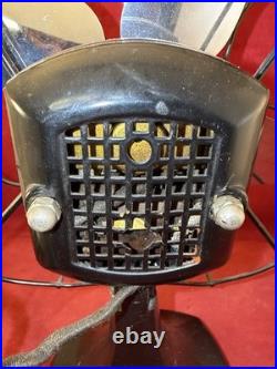 Rare Antique Electric 1900's LIONEL Oscillating Desk Fan 9 Cage PARTS/REPAIR
