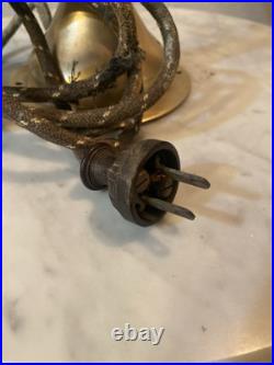 Rare Antique GE Electric Fan Brass Blades Base Housing Pat 1895 1901 1903 8