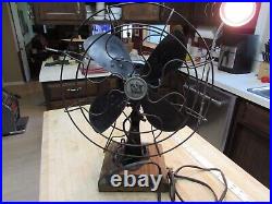 Rare Antique Robbin's Myers Wall Mount electric Fan, Working