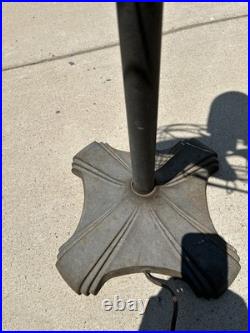 Rare EMERSON ELECTRIC Pedestal Floor Fan 77648-SJ 3 Speed, Oscillating ART DECO