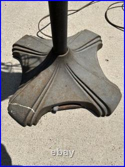 Rare EMERSON ELECTRIC Pedestal Floor Fan 77648-SJ 3 Speed, Oscillating ART DECO