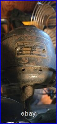 Rare Hard To Find Antique DIEHL Black 17 Electric Fan USA Works