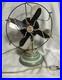 Rare_Vidrio_8_In_Metal_Base_VP_100_Electric_Fan_Green_Hoehn_Collection_1929_01_mxy