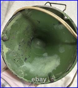 Rare Vidrio 8 In. Metal Base VP 100 Electric Fan Green Hoehn Collection 1929