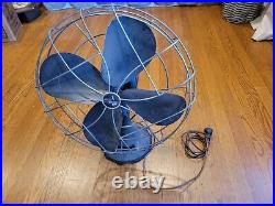 Rare Vintage 1950s 16 Emerson Electric 79648-AP-G Oscillating Fan