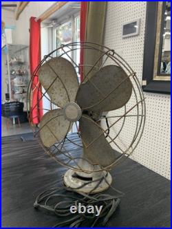 Rare Vintage 1950s 4 Blade 16 Emerson Electric 79648-AG Fan