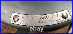 Rare Vintage Antique Collectible Ge Fan Model Fm12s41 Metallic Turquoise