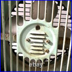 Rare Vintage Torrington Manufacturing Aqua Blue Standing Fan Works Great