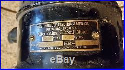 Rare Westinghouse Antique Electric Fan