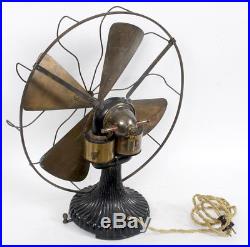 Rare early antique electric Peerless Fan 16