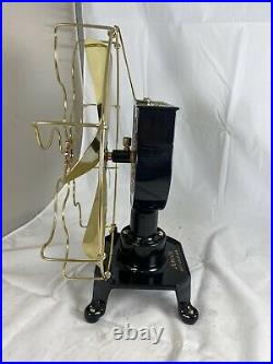 Restored Specialty Mfg Co 12 Brass Blade And Cage Water Fan. Rare Fan