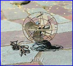 Retro Westinghouse Electric Blue Fan Works Industrial Art Deco Prop