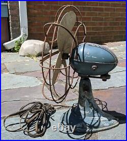 Retro Westinghouse Electric Blue Fan Works Industrial Art Deco Prop