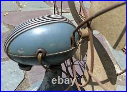 Retro Westinghouse Electric Blue Fan Works Industrial Art Deco Prop