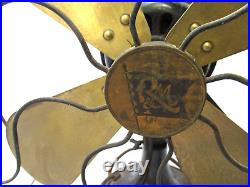 Robbins & Meyers Brass Blade Fan