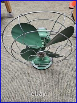 Robbins & Myers Vintage Oscilating Fan, 120V, Serial # 16108