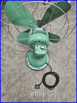 Robbins & Myers Vintage Oscilating Fan, 120V, Serial # 16108