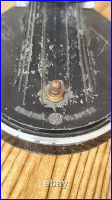 SEE VIDEO General Electric GE 55x164 Vintage Electric Non Oscillating Fan WORKS