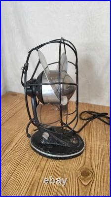 SEE VIDEO General Electric GE 55x164 Vintage Electric Non Oscillating Fan WORKS