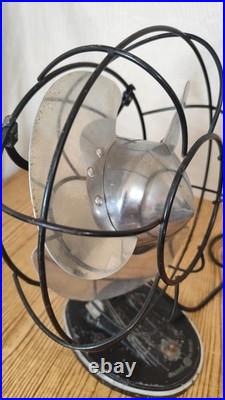 SEE VIDEO General Electric GE 55x164 Vintage Electric Non Oscillating Fan WORKS